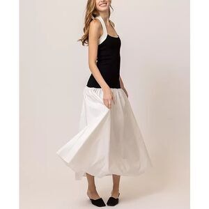 Line & Dot Women's Kohl Mixed-Media Halter-Neck Dress S NWT